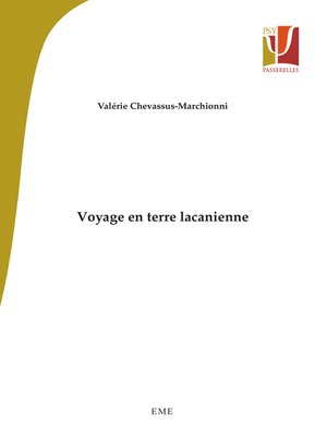 cover image of Voyage en terre lacanienne